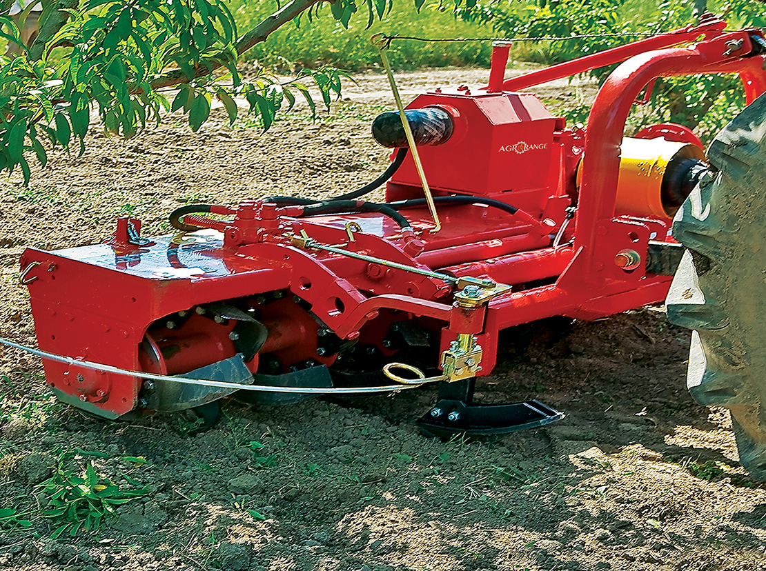 Side Shifting Rotary Tiller With Hyd Sensing Devices